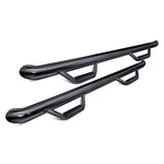 For Chevy Silverado 1500 01-06 N-fab 3" Cab Length Black Round Nerf Steps. Fixed Price $479.99.