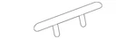 Genuine Mercedes-benz Running Board Step Pad Bracket 296-698-38-00. Fixed Price $22.05.