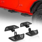 Side Hoop Steps Nerf Bar Running Boards For 2018-2026 Jeep Wrangler Jl 2/4DOOR. Fixed Price $99.98.