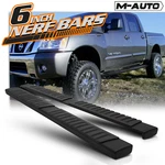 Black 6" Side Step Running Board Nerf Bar For 2004-2022 Nissan Titan/xd Crew Cab. Fixed Price $162.25.