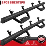 Running Boards Fit 2007-2021 Toyota Tundra Crew Max Nerf Bar Side Step Blk Boc. Fixed Price $139.99.