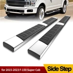 2015-2026 Ford F150 F-150 Super Cab 6" Running Boards Nerf Bars Side Step. Fixed Price $126.99.