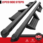 Fit 2021-2026 Ford Bronco Door 4DR Side Steps 4" Running Board Truck Nerf Bar. Fixed Price $159.85.