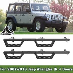 Running Boards Side Step For 2007-18 Jeep Wrangler Jk 4 Door Nerf Bars. Fixed Price $201.15.