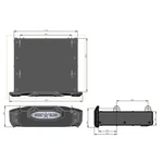 Rock-slide Engineering Truck Bed Side Step. Fixed Price $699.98.