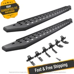 Go Rhino 69405880PC Black RB20 Running Boards With Mounting Brackets Kit. Fixed Price $574.99.