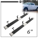 For 2009-2018 Dodge Ram 1500 Quad Cab Running Boards Steel 6" Nerf Bar Side Step. Fixed Price $108.10.