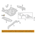 Genuine Mopar Skid Plate Retainer 6509233AA. Fixed Price $9.24.