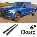 Aps Polished Steel Step 6IN Fit Ford F150 Supercrew Cab & 17-26 F250 15-26. Fixed Price $229.99.