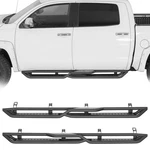 Fit Toyota Tundra Crewmax 2007-2021 Two-stair Nerf Side Step Bar Running Board. Fixed Price $259.66.