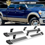 Fits 99-16 Ford F250 Super Duty Crew Cab Silver 6" Side Step Bar Running Board. Fixed Price $164.98.
