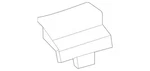 Genuine Mercedes-benz Maintenance Flap 167-698-38-00. Fixed Price $55.55.