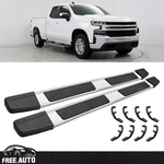 Fits 19-24 Silverado Gmc Sierra 1500 Extended Cab 6" Side Step Bar Running Board. Fixed Price $163.98.
