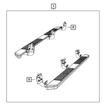 For Ram 1500 2016-2018 Mopar 68148290AB Running Board. Fixed Price $789.44.