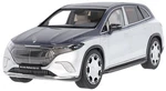 Mercedes-maybach Z 296 Eqs 680 Suv Bicolor Silver/blue 1:18 New Ovp. Fixed Price $211.94.