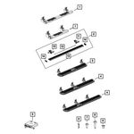 Mopar 68361668AA Fixed Running Board. Fixed Price $521.75.