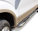 Big Country 3" Round Chrome Nerf Bars For 2019-2026 Ram 1500 Crew Cab Only Lug. Fixed Price $429.95.