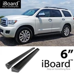 Running Board Style Side Step 6IN Aluminum Black Fit Toyota Sequoia 08-22. Fixed Price $254.54.