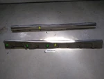 Saab 9-3 Convertible Pair Of Rocker Panel Side Skirts Steel Gray Fits 2003-2011. Fixed Price $129.91.