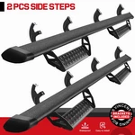 Truck Side Step Bcta For 07-21 Toyota Tundra Crew Max Drop Running Boards Blk. Fixed Price $168.99.