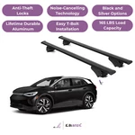 Erkul Roof Rack Cross Bars For Vw Volkswagen ID.4 2021-2025 Black. Fixed Price $179.90.