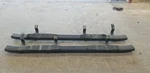 16 Toyota Tundra Extended Cab Fixed Running Board Side Step Set Pair Black. Fixed Price $191.25.