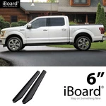 Aps Running Board Black 6" Fit Ford F150 Supercrew Cab & 17-26 F250 15-26. Fixed Price $219.99.