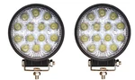 2X Led Work Oval Spot Flood Off Road Roof Lights Lamp Truck Bar Car Wd. Fixed Price $50.20.