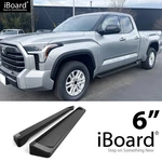 Aps Running Board Side Bar 6IN Aluminum Black Fit Toyota Tundra Double Cab 22-26. Fixed Price $230.95.