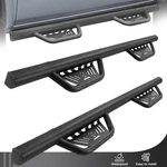 Side Steps Rails Bar Fit 2005-2026 Nissan Frontier Crew Cab Running Boards Blk. Fixed Price $155.99.