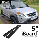 Aps Running Board Side Step Nerf Bars 5IN Black Fit Honda Cr-v 02-06. Fixed Price $199.99.