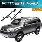 N-fab Gloss Black Steel W2W Nerf Step Bar For 14-24 Toyota 4RUNNER T1464R-GB. Fixed Price $349.99.