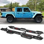 Vijay Textured Steel Side Step Nerf Bars For 2020-2025 Jeep Gladiator Jt 4 Doors. Fixed Price $269.99.