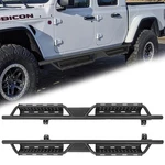 Classic Off-road Running Board Side Step Nerf Bars For 2020-26 Jeep Gladiator Jt. Fixed Price $229.99.