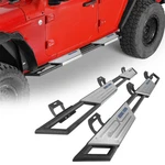 Steel Side Steps Nerf Bars Running Boards Fit 2018-2025 Jeep Wrangler Jl 4-DOOR. Fixed Price $109.89.