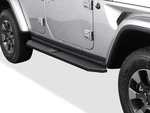 Aps Black Running Boards Style Fit 18-26 Jeep Wrangler Jl 4DR. Fixed Price $219.99.