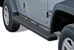 Aps Running Boards 6 Inches Matte Black Fit 07-18 Jeep Wrangler Jk 4DR. Fixed Price $209.99.