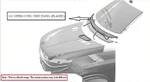 Windshield Wiper Cowl Grille Vent Panel Oem 2024 Minicoope 51 71 301 013. Fixed Price $90.00.