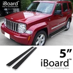 Aps Polished Stainless Steel Side Steps Fit Jeep Liberty 08-13. Fixed Price $219.99.