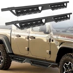 Running Boards For 2020- 2025 Jeep Gladiator Jt 4 Door Bed Access Side Step Bars. Fixed Price $219.99.