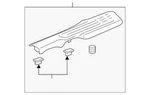 Genuine Gm 2018-2021 Chevrolet Traverse High Country Ls Sill Trim 84243554. Fixed Price $27.89.