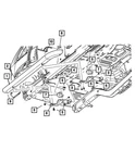 Genuine Mopar Side Step End Cap Rear Left 55156583AC. Fixed Price $24.31.
