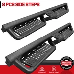Drop Side Fit 05-26 Nissan Frontier Crew Cab Running Boards Blk Down Step Bhk. Fixed Price $179.99.