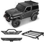 Steel Roof Rack Front Bumper Rear For 2018-2026 Jeep Wrangler Jl 2-DOOR. Fixed Price $719.08.