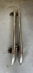 2002-2003 Ford F150 Harley Davidson Set Running Board Chrome Crew Cab Nerf Bars. Fixed Price $749.00.