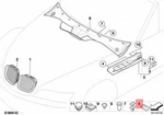 Genuine Bmw Hybrid X5 X6 Z3 E70 E71 E72 3.0D Clip 51132495559. Fixed Price $6.67.