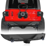 Classic Rear Bumper W/2" Hitch Receiver & D-rings For 2018-2026 Jeep Wrangler Jl. Fixed Price $269.43.