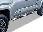 Aps Chrome Nerf Bar Steps For 24-26 Toyota Tacoma Double Cab Crew. Fixed Price $422.00.