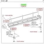 Toyota 4RUNNER 2005 Running Board Set W/step Lamp Genuine Oem. Fixed Price $2482.51.
