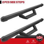 Bcka 21-26 Ford Bronco Door 4" Nerf Bar Side Steps Running Board Black. Fixed Price $125.88.